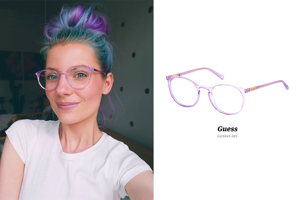 GUESS, Luci Ferikova, Guess GU3045 081 prescription glasses, eyerim, eyerim blog, prescription glasses	